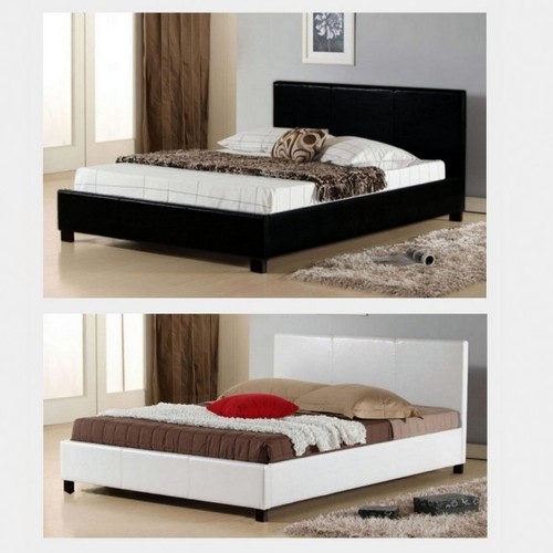 Letto matrimoniale ecopelle