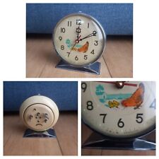 Sveglia vintage gallina becca Diamond Shangai China Panna (Leggere descrizione)