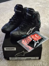 Alpinestars Stella Faster-3 Knit Black Teal Scarpa Moto Donna Tg 37,5