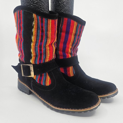 Stivali boho scamosciati - boho,