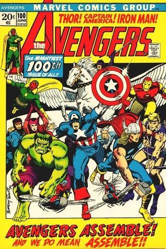 The avengers 100 copertina - the,