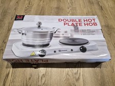 Piastra Elettrica Doppia Portatile Professionale