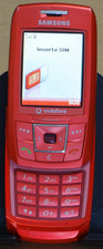 Samsung e250 - samsung, (red)