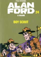 fumetto in brossura ALAN FORD A COLORI LA GAZZETTA DELLO SPORT numero 24