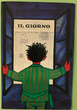 Riproduzione cartolina pubblicitaria - IL GIORNO - Quotidiano - [AC11]