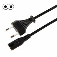 Cavo di Alimentazione bipolare 2 Poli 0.90 cm Spina Europea x tv radio ps 2/3