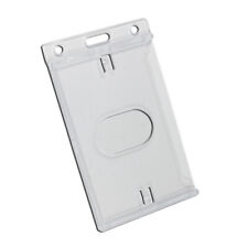 Geschlossener Kartenhalter, Transparent [Ingenia YA306-P] Hochformat - CR80