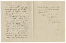 Ermanno LUPO-FERRARI / Lettera