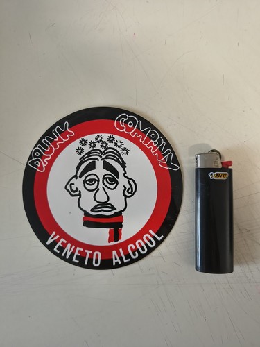 Adesivo ultras milan drunk - ultras,