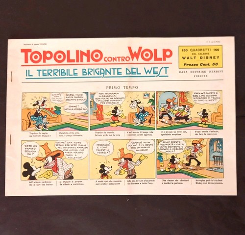 Topolino contro wolp - contro,