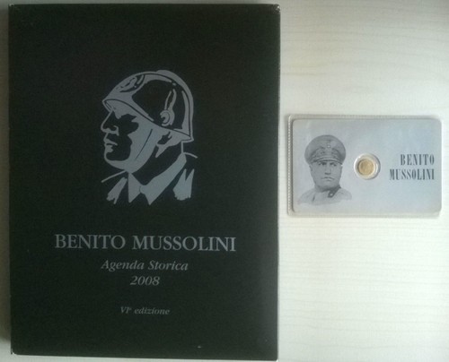 Benito mussolini agenda - mussolini,
