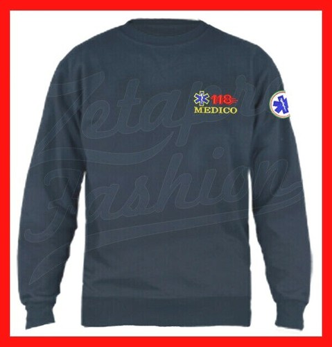 Felpa maglia girocollo 118 - maglia,