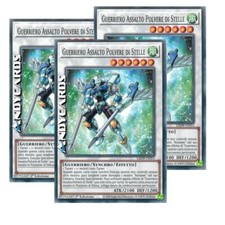 GUERRIERO ASSALTO POLVERE DI STELLE 3x • Comune • LED8 IT053 • 1Ed • Yugioh!