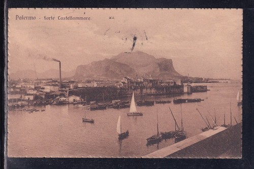 Cartolina palermo forte - palermo,