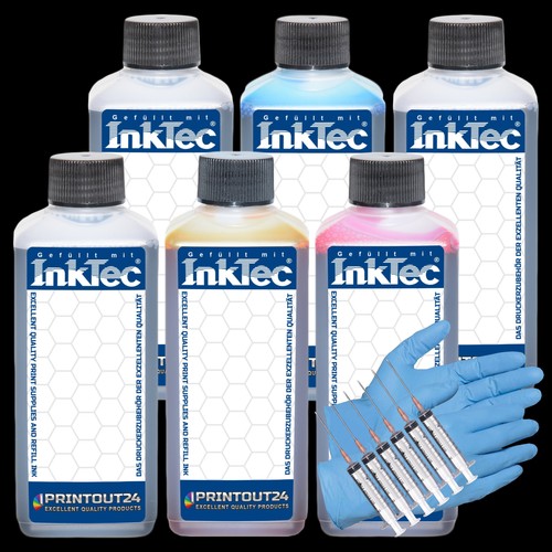 6x100ml inktec stampante - 6x100ml,