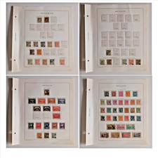 740 francobolli di MONACO - 1885/1967 su album MARINI - Unificato 2002:  1300 €