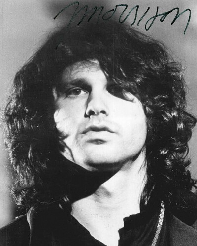 Autografo repro jim morrison - autografo,