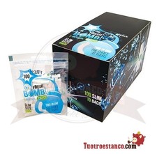 Filtri FRESH BOMB Slim MENTA 6mm Click Capsule 10 Sacchetti Da 100 Filtrini