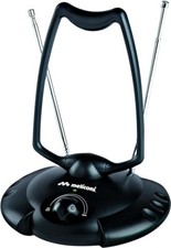 ANTENNA TV MELICONI DA INTERNO SEGNALE DIGITALE TERRESTRE HD ALTO GUADAGNO 38 dB