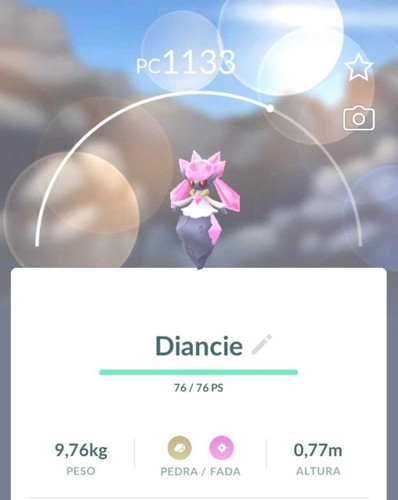 Pokémon diancie mini - pokémon, ptc