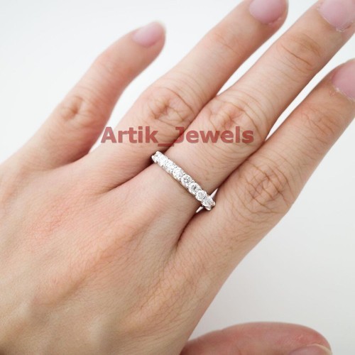 Moissanite rotonda con 14k - rotonda,