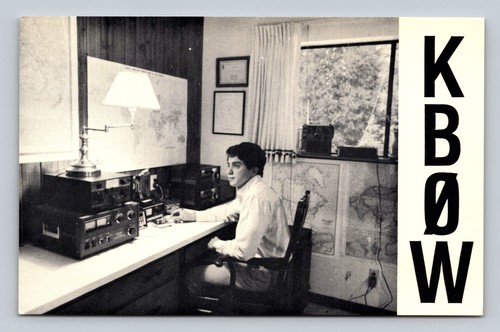Radioamatore qsl kb0w nevada - radioamatore,