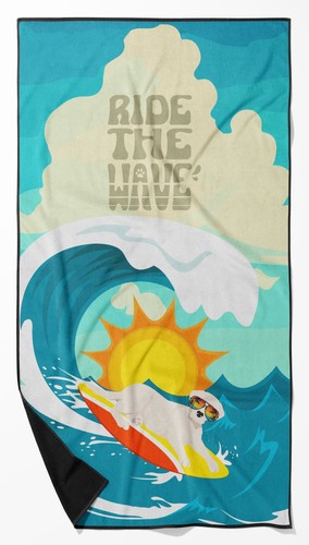 Telo mare premium - , surfer