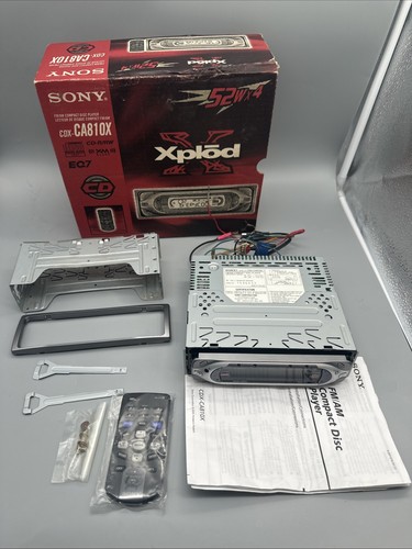 Lettore sony cdx ca810x - cd,