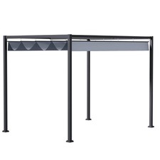 Gazebo pergola in metallo 4 x