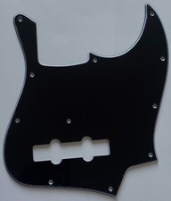 For Fit Fender Geddy Lee Bass Style battipenna per chitarra 3 strati nero