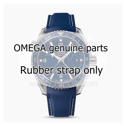 Omega cinturino caucciù - omega, blu