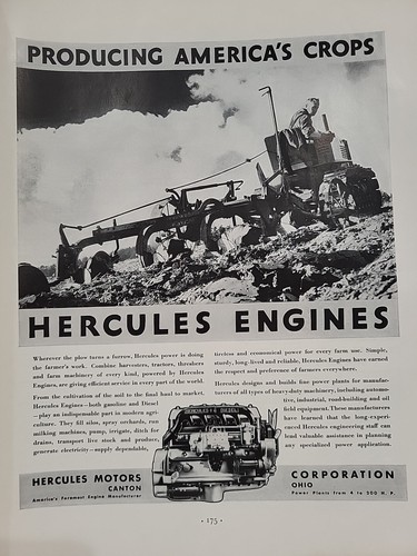 1935 hercules motori fortuna - hercules,