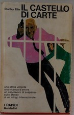 Stanley Ellin Il castello di carte -Mondadori 1968- Ugo Carrega