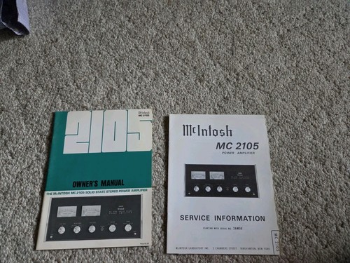 Amplificatore mcintosh 2105 - mcintosh,