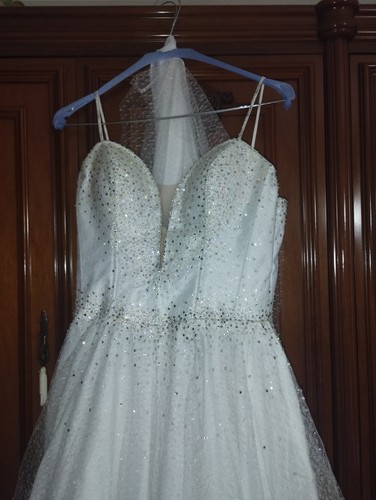 Abito sposa usato bianco - abito,