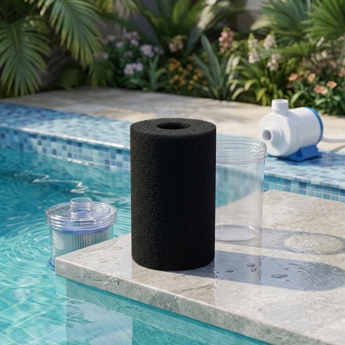 Colonna filtro spugna nero - spugna,
