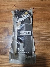 Incisore elettrico artigianale vintage modello 9 4297 con documenti e sacchetto