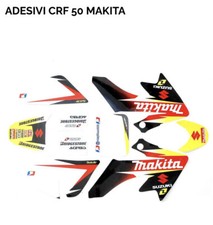 Kit Grafiche Adesivi Makita Completo X Pit Bike Crf 50 125cc 140cc 150cc
