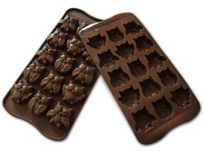 Stampo choco gufi in silicone