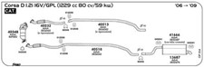 CATALIZZATORE PER OPEL Corsa D