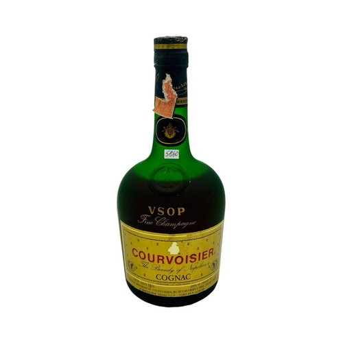 Vintage bottle courvoisier - vintage,