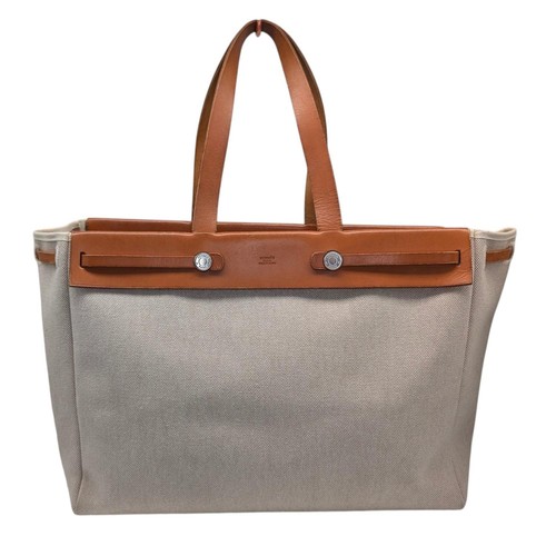 Hermes vintage toile naturale - vintage,