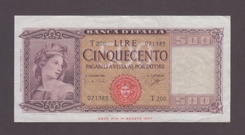 Italy 80b 1385 500 - p.80b-1385, lire
