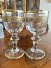 coppia di calici vintage