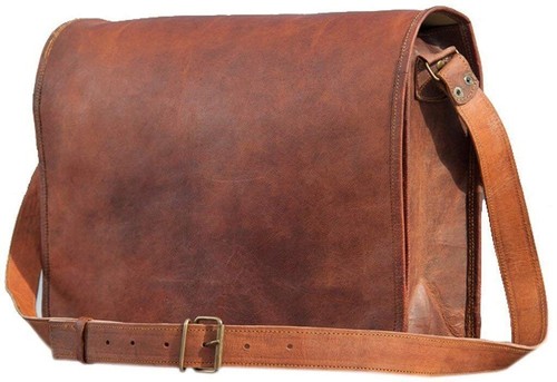Borsa pelle tracolla uomo vero - pelle,
