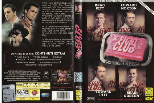 Fight club dvd - fight, (1999)