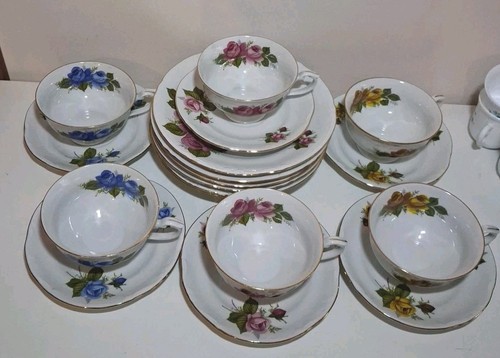 Set tazze trittico porcellana - set,