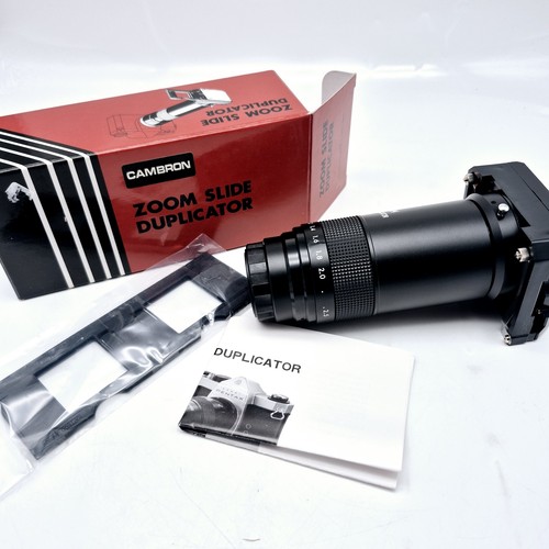 Cambron zoom slide duplicator - cambron,
