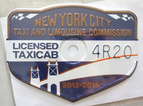 Medaglione taxi cabina 4r20 - medaglione,