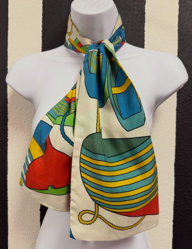 Sciarpa vintage hermès paris - sciarpa,